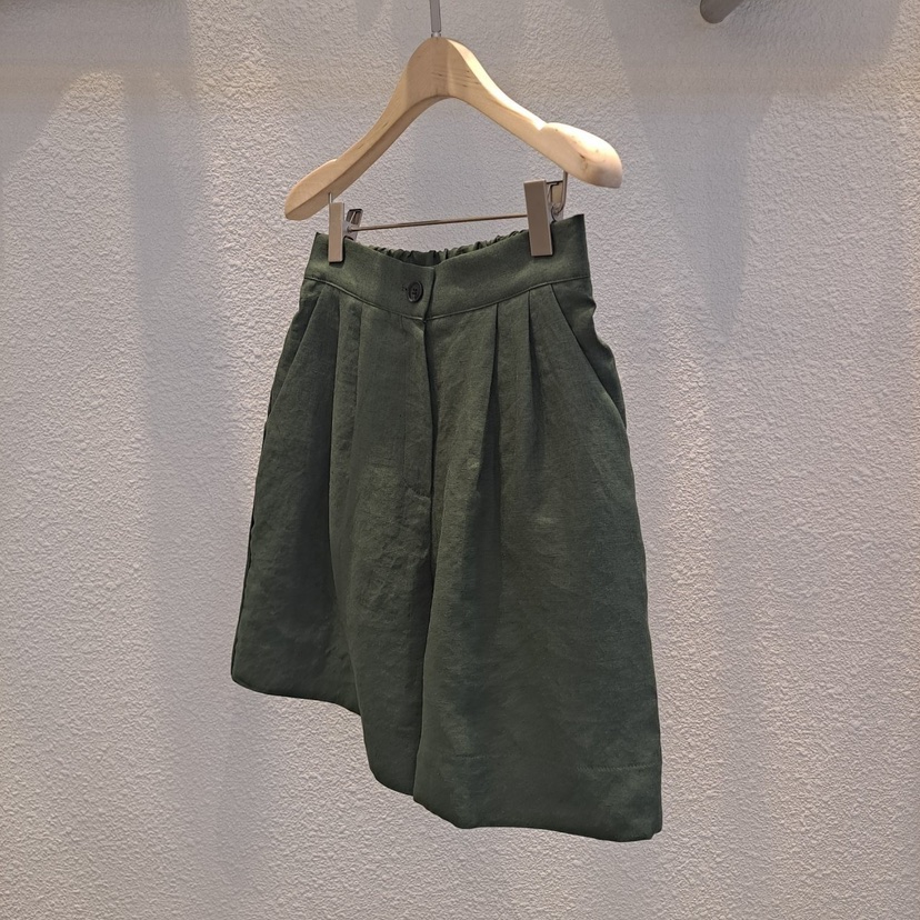 1 2ILLY韓國直郵女裝新品推薦24春夏休閑職業短褲百褶1 2ILLY/THE SIL短褲圖色2