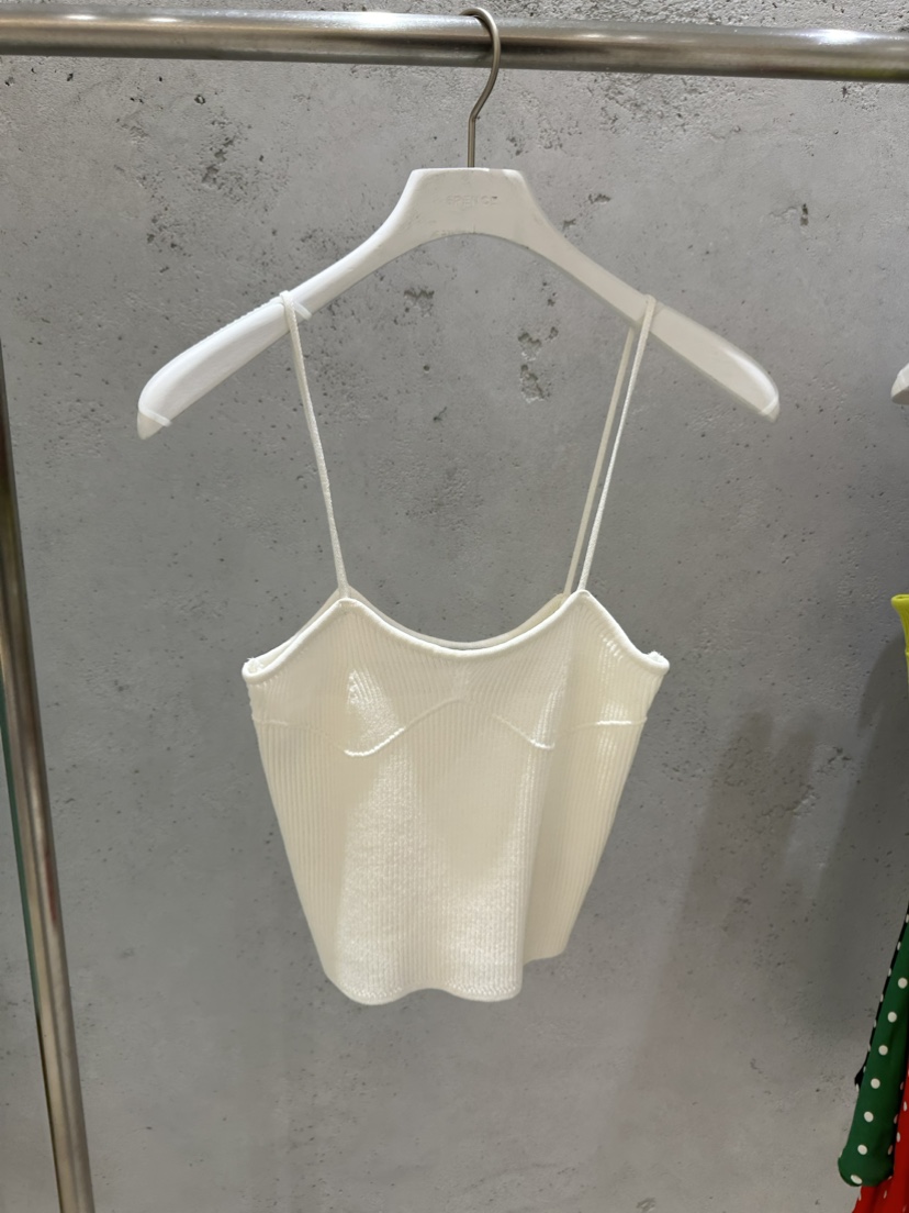 6PENCE韓國直郵女裝新品推薦職業24春夏熱賣時尚吊帶背心6PENCE-P吊帶/背心