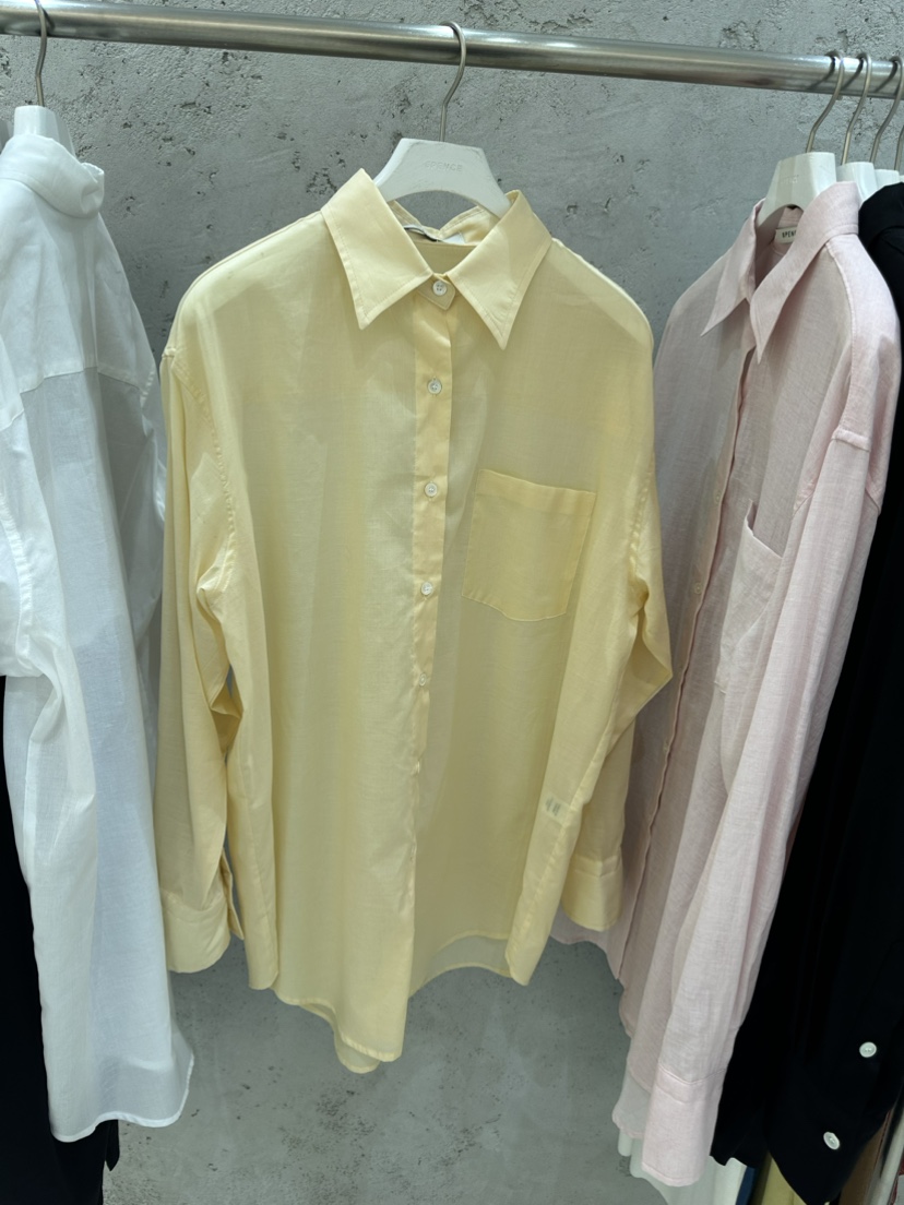 6PENCE韓國直郵東大門代購女裝新品休閑24春夏襯衫蕾絲衫6PENCE-P襯衫/蕾絲衫圖色2