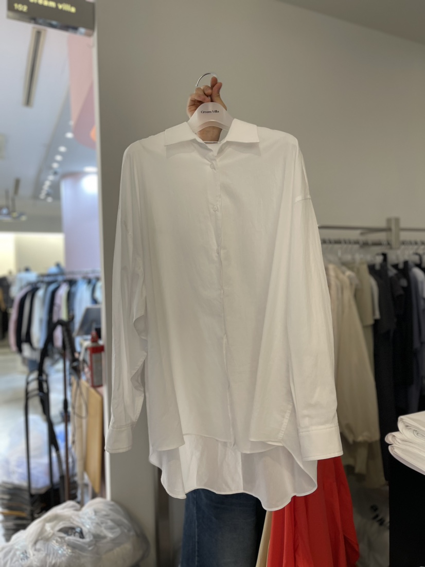 CREAM VILLA直郵韓國代購女裝新品時尚襯衫蕾絲衫CREAMVILLA襯衫/蕾絲衫
