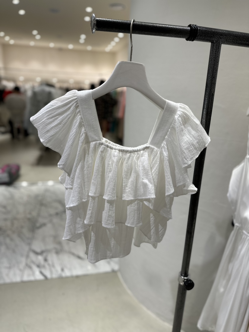 ELFIN韓國直郵東大門實拍女裝新款推薦職業時尚熱賣襯衫蕾絲衫TOPDRESSING襯衫/蕾絲衫