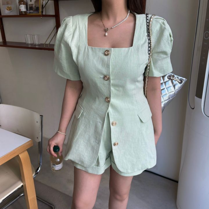 MARS韓國直郵東大門代購女裝新款職業時尚人氣熱賣24春夏夾克mars夾克
