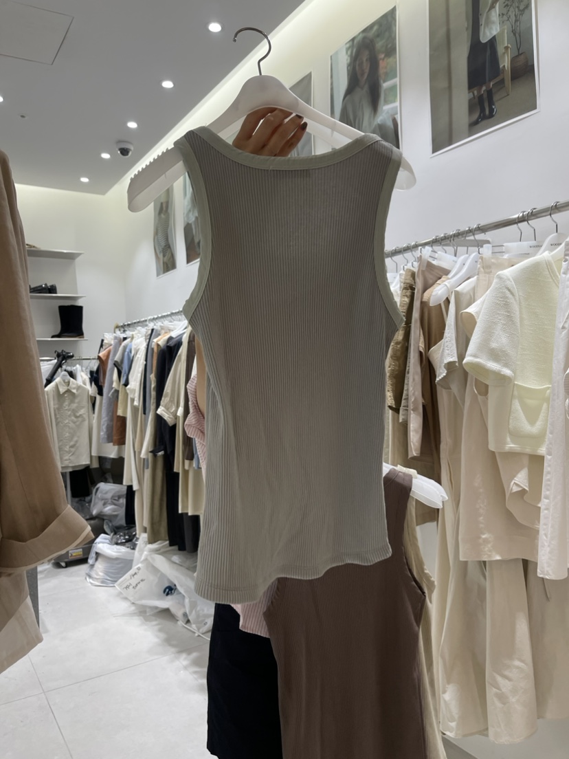 WOOD SAGE韓國直郵女裝新款真品職業人氣時尚休閑吊帶背心WOOD SAGE吊帶/背心