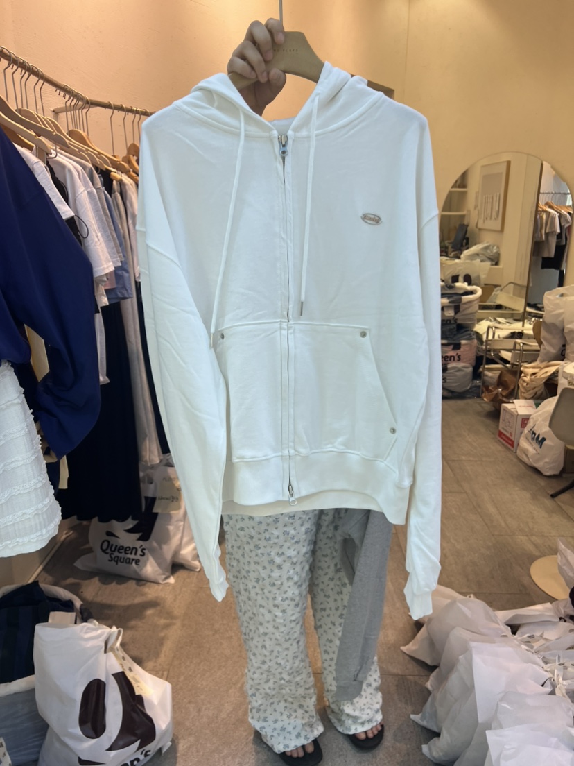 AND FLOYD韓國直郵女裝新品休閑真品人氣職業衛衣拉鏈連帽stunning and Floyd衛衣