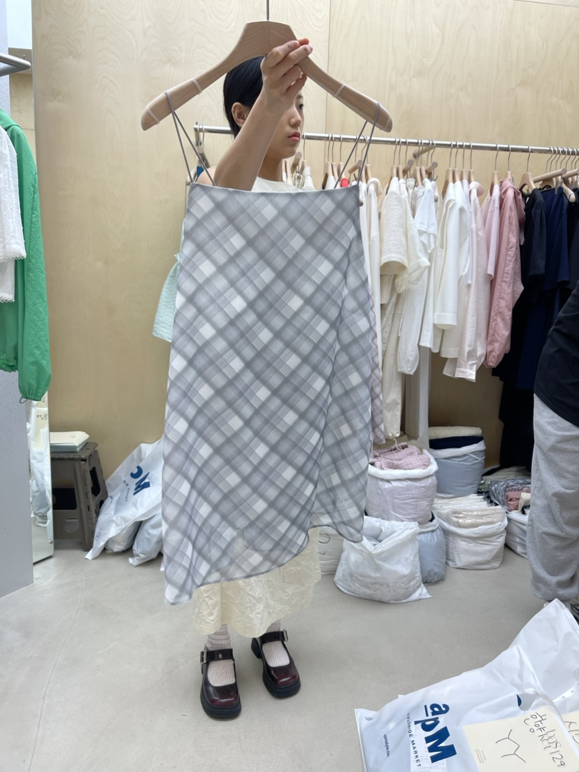 BASKET韓國直郵女裝新款真品熱賣時尚職業人氣24春夏連衣裙BASKET連衣裙