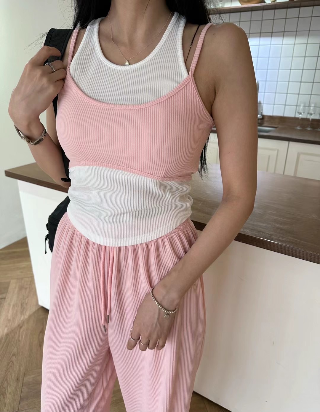 BLACK LADY韓國直郵東大門實拍女士新款24春夏推薦人氣套裝BLACK LADY套裝