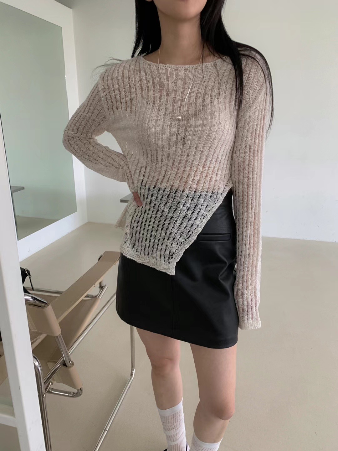 BLACK LADY韓國直郵東大門代購女裝新品熱賣人氣真品針織衫BLACK LADY針織衫