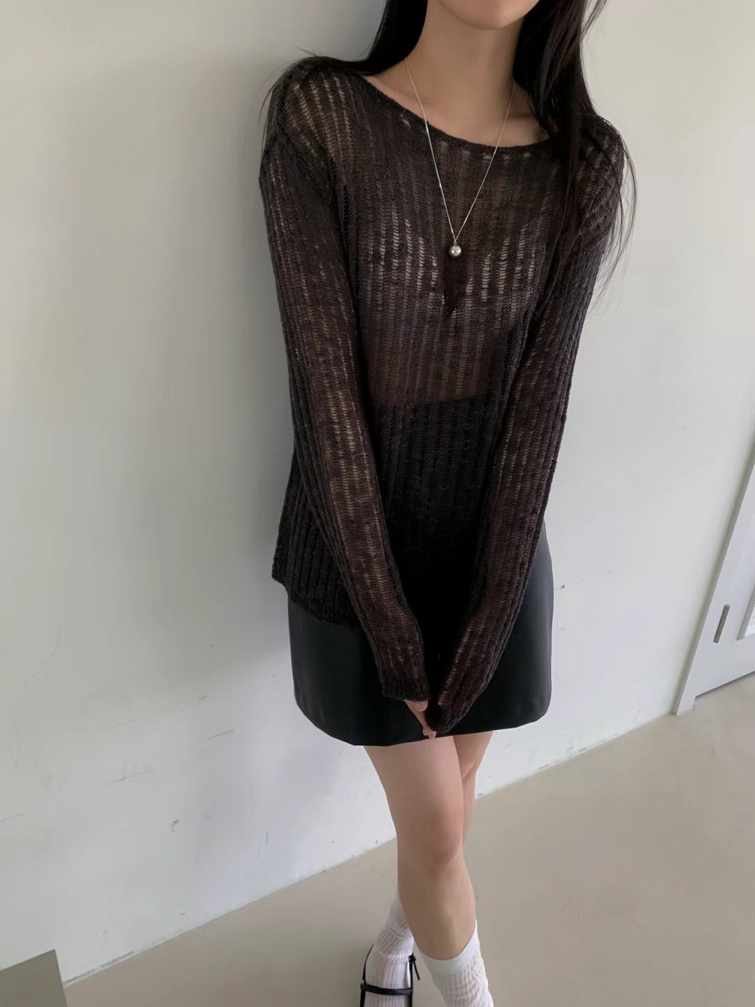 BLACK LADY韓國直郵東大門代購女裝新品熱賣人氣真品針織衫BLACK LADY針織衫圖色2