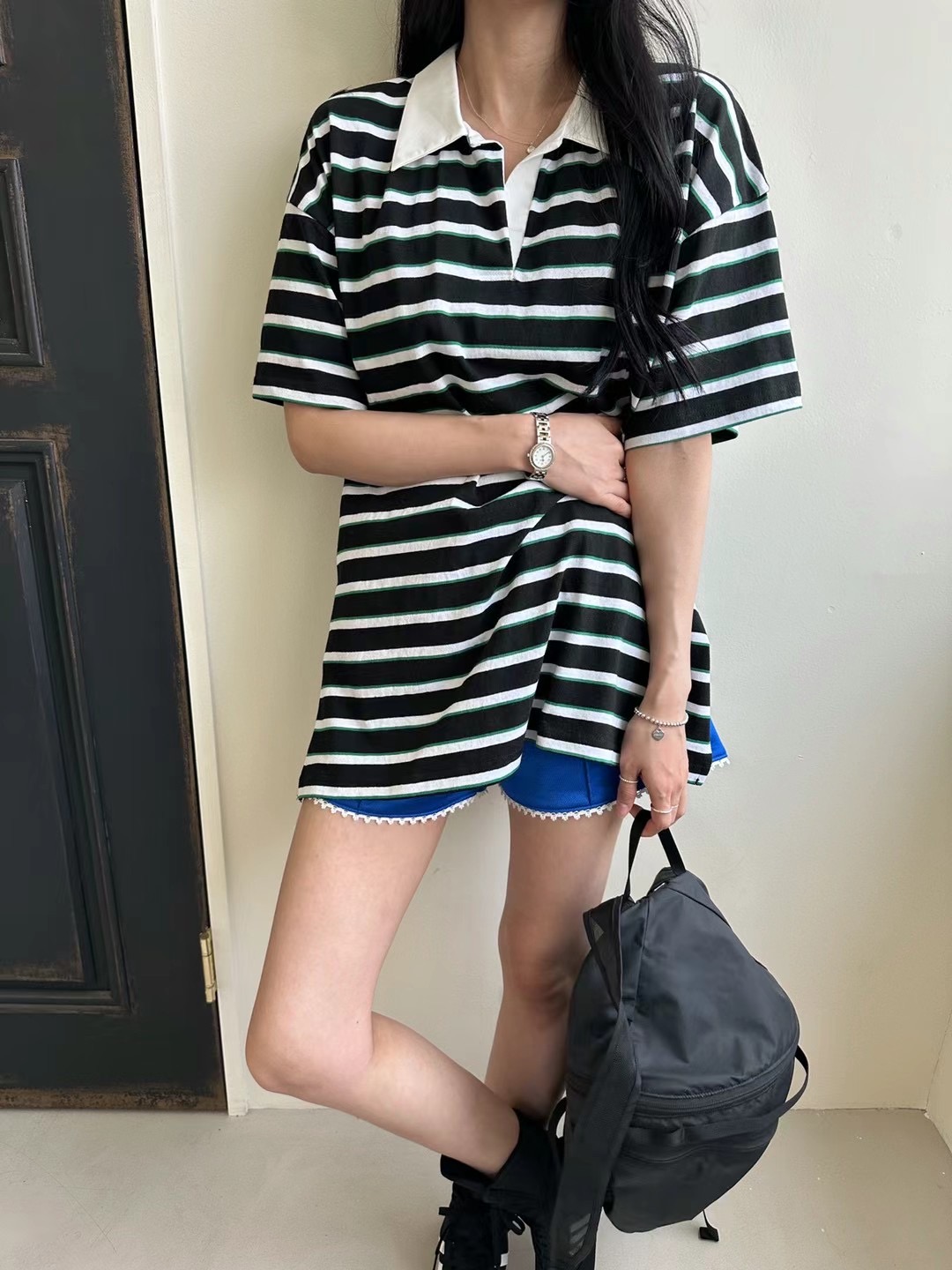 BLACK LADY韓國直郵女裝新品人氣時尚真品推薦熱賣職業T恤BLACK LADYT恤