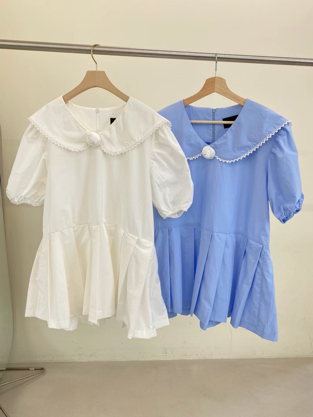 BLACK LADY韓國直郵女裝新品人氣休閑真品24春夏襯衫蕾絲衫BLACK LADY襯衫/蕾絲衫