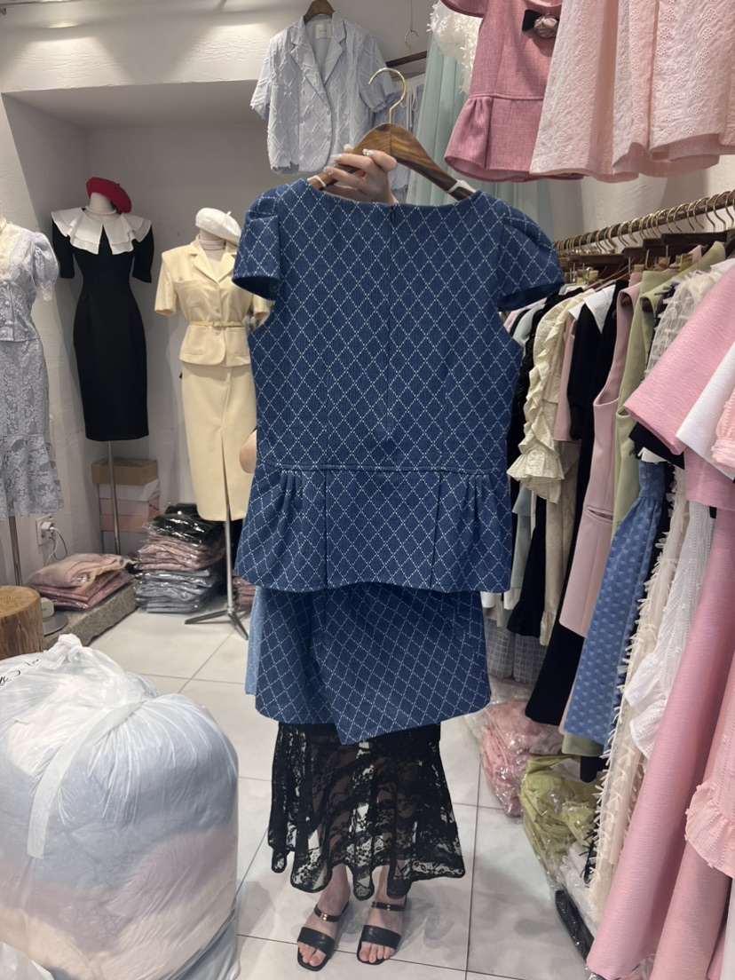 Cat.s韓國直郵東大門代購女士新品職業休閑時尚真品24春夏套裝Cat.s____套裝