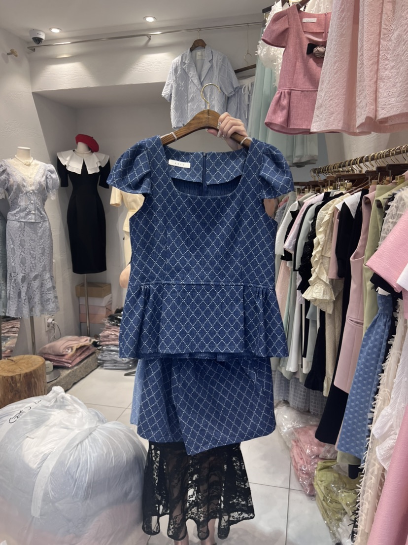 Cat.s韓國直郵東大門代購女士新品職業休閑時尚真品24春夏套裝Cat.s____套裝圖色2