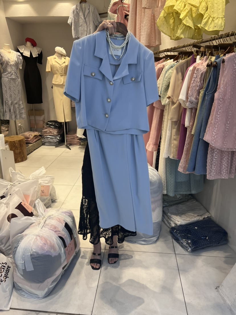 Cat.s韓國直郵女士新品職業時尚人氣熱賣休閑推薦24春夏套裝Cat.s____套裝圖色3