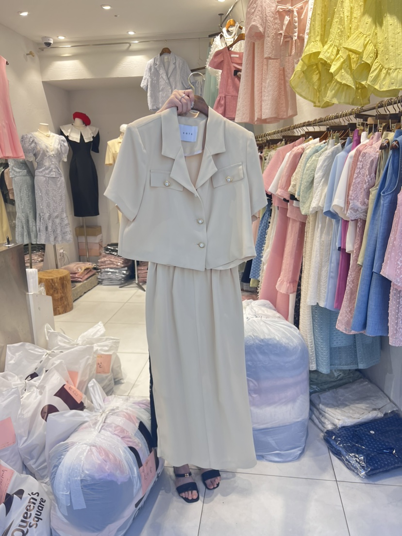 Cat.s韓國直郵女士新品職業時尚人氣熱賣休閑推薦24春夏套裝Cat.s____套裝圖色4