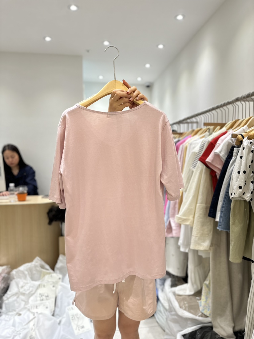 EN.U韓國直郵東大門實拍女裝新品休閑人氣真品推薦職業T恤EN.UT恤