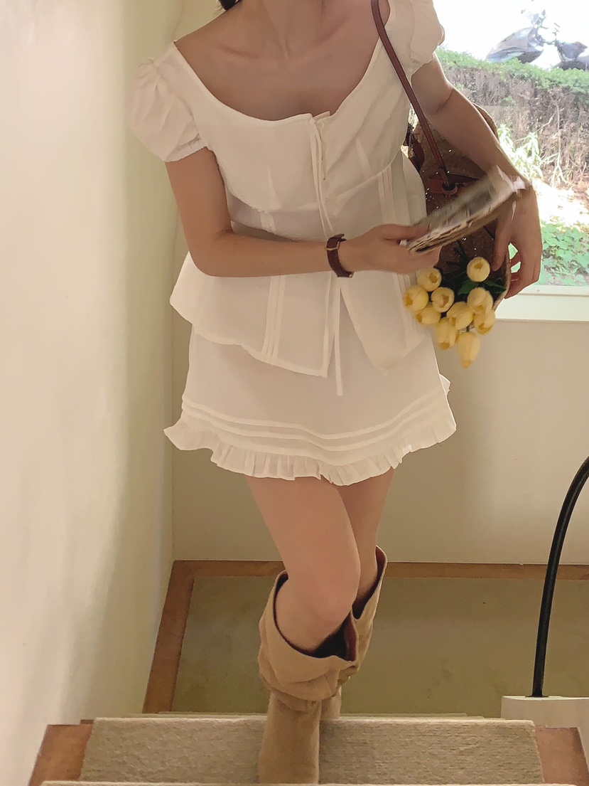 FORMSTUDIO韓國直郵女裝新款休閑推薦真品熱賣職業24春夏短裙FORMSTUDIO短裙