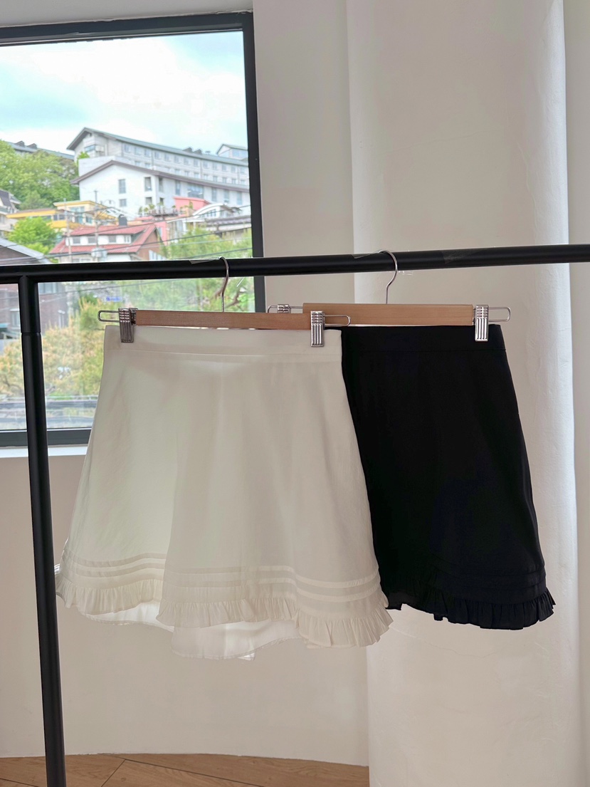 FORMSTUDIO韓國直郵女裝新款休閑推薦真品熱賣職業24春夏短裙FORMSTUDIO短裙圖色2左二色