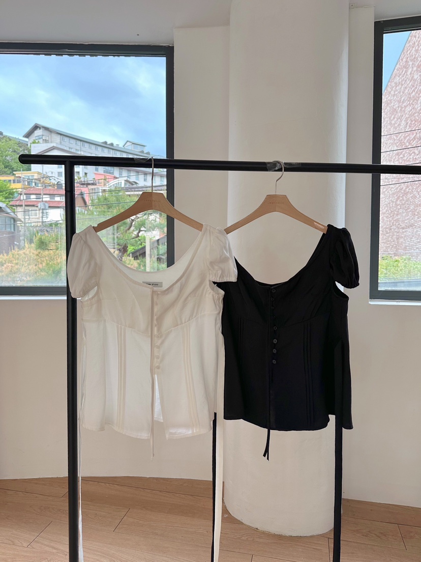 FORMSTUDIO直郵韓國代購女裝新款人氣真品時尚休閑襯衫蕾絲衫FORMSTUDIO襯衫/蕾絲衫