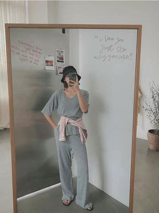 HAPER韓國直郵東大門實拍女裝新款時尚真品人氣24春夏休閑褲HAPER休閑褲