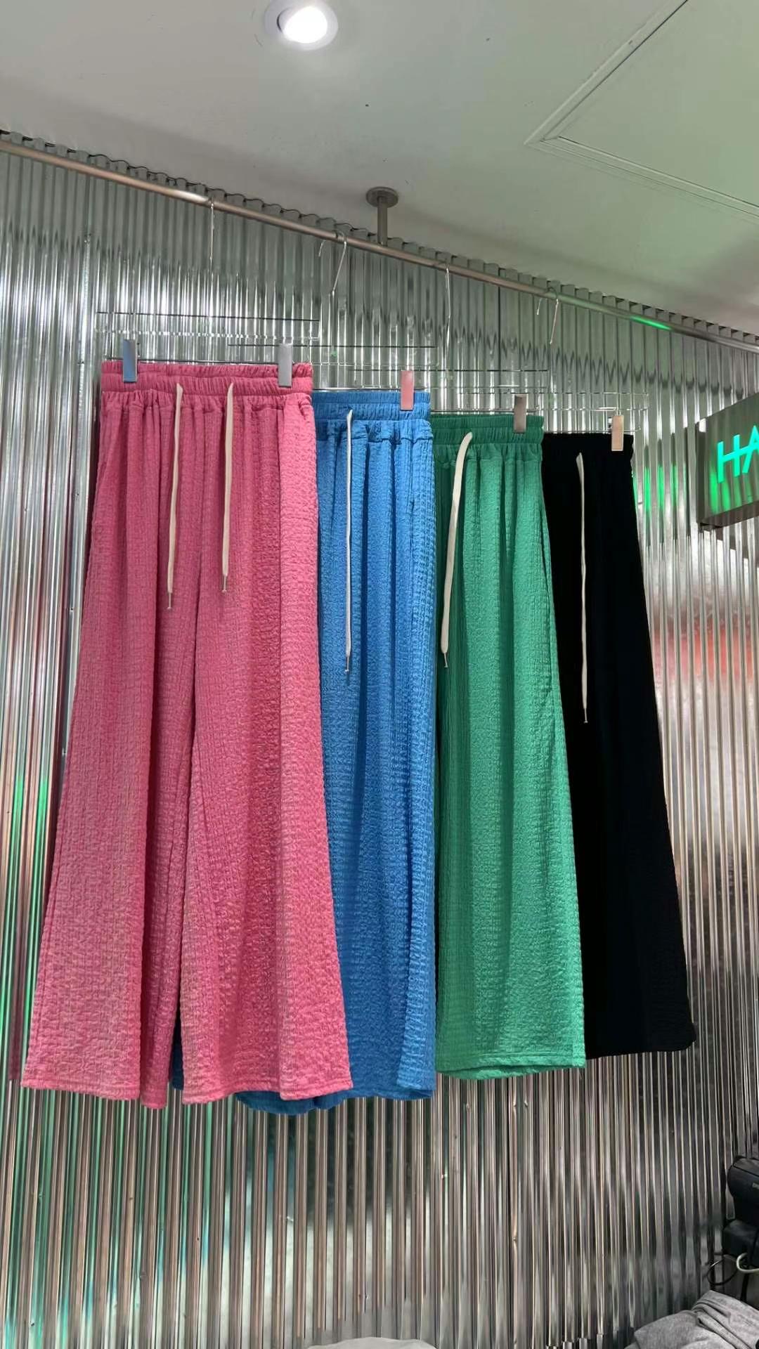 HAPER韓國直郵東大門實拍女裝新款時尚真品推薦熱賣24春夏休閑褲HAPER休閑褲圖色1左三色