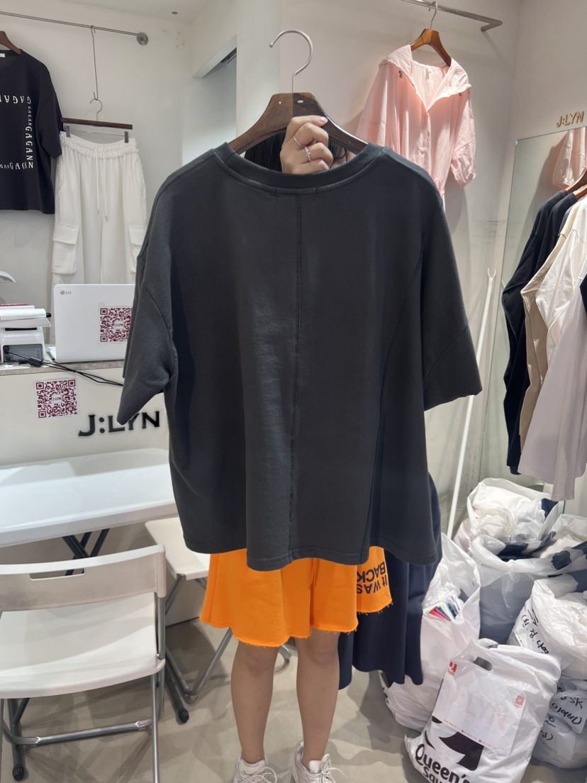 J:LYN韓國直郵東大門實拍女裝新款時尚24春夏推薦熱賣T恤J:LYNT恤