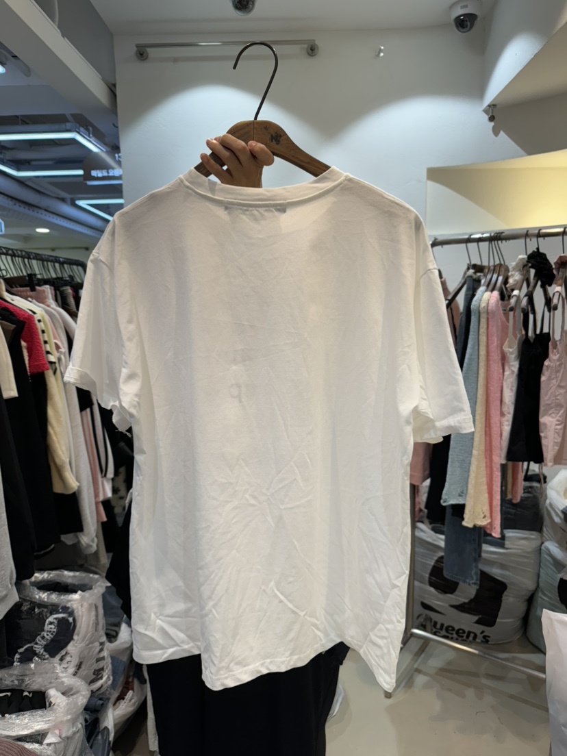 MILD ORANGE韓國直郵女裝新品24春夏職業休閑人氣時尚T恤MILD ORANGET恤