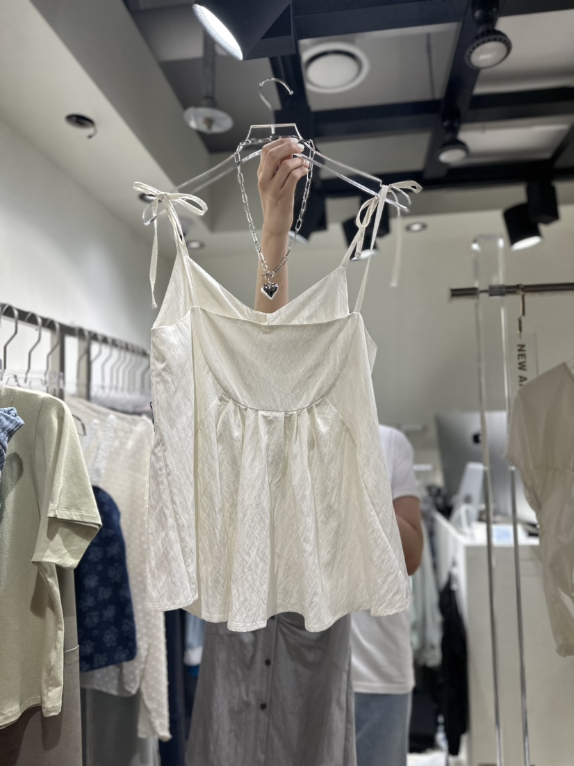 OWNS韓國直郵東大門實拍女裝新品推薦24春夏真品吊帶背心OWNS吊帶/背心