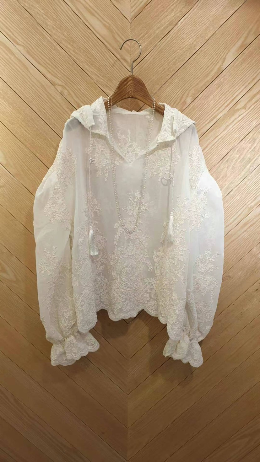 VIVI MARKET韓國直郵東大門實拍女裝新品時尚人氣襯衫蕾絲衫VIVI MARKET襯衫/蕾絲衫
