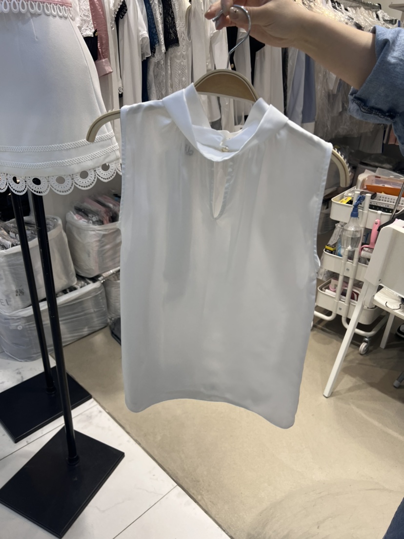 Cherish韓國直郵女裝新品24春夏真品時尚休閑人氣襯衫蕾絲衫CHERISH-Q襯衫/蕾絲衫