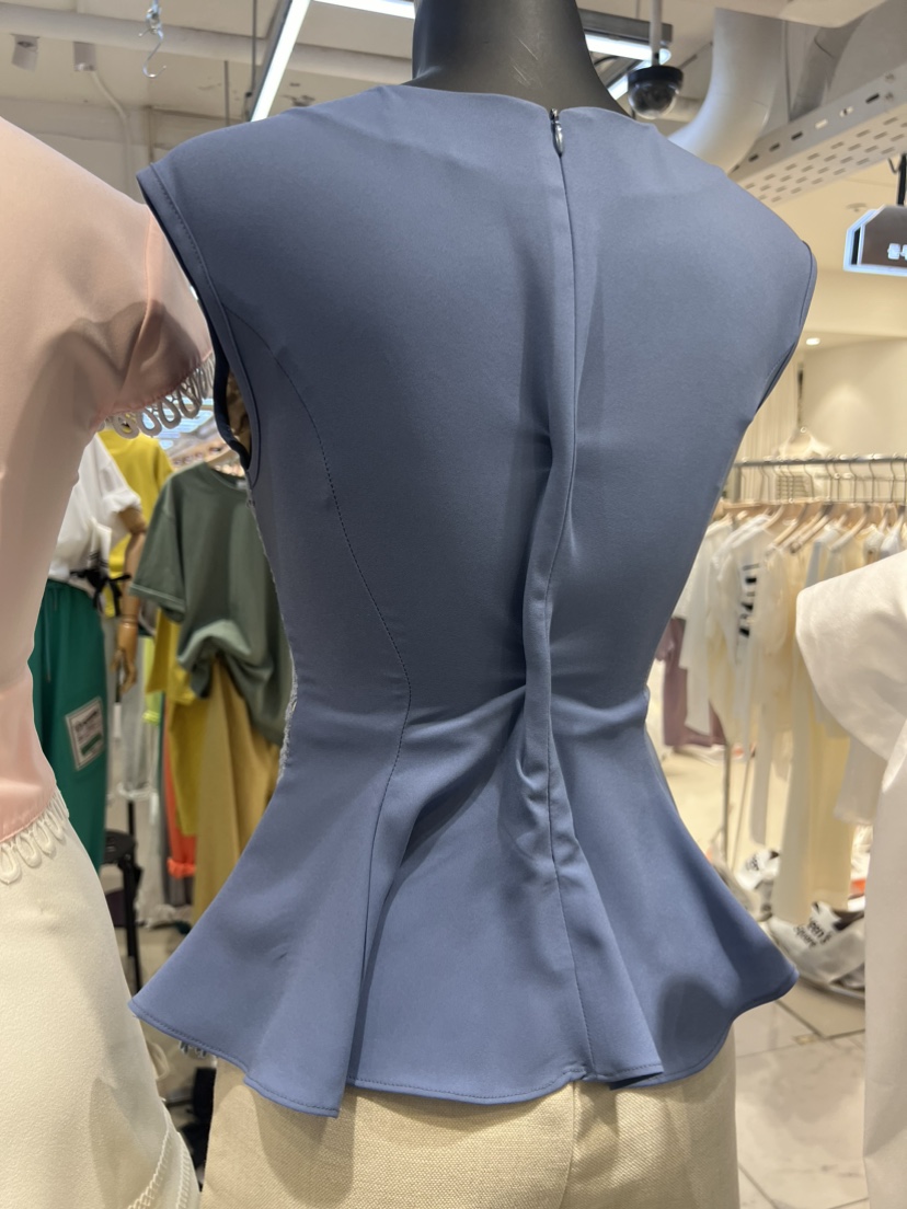 Cherish直郵韓國代購女裝新款真品時尚人氣職業熱賣襯衫蕾絲衫CHERISH-Q襯衫/蕾絲衫