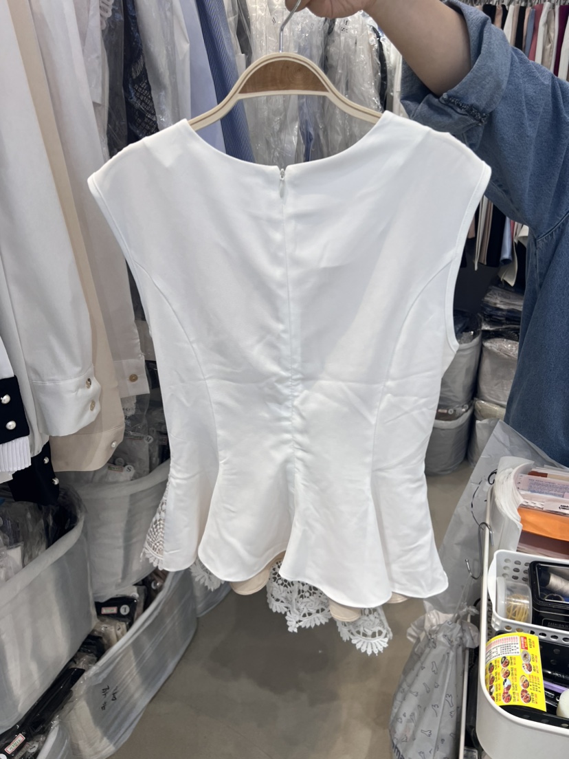 Cherish直郵韓國代購女裝新款真品時尚人氣職業熱賣襯衫蕾絲衫CHERISH-Q襯衫/蕾絲衫