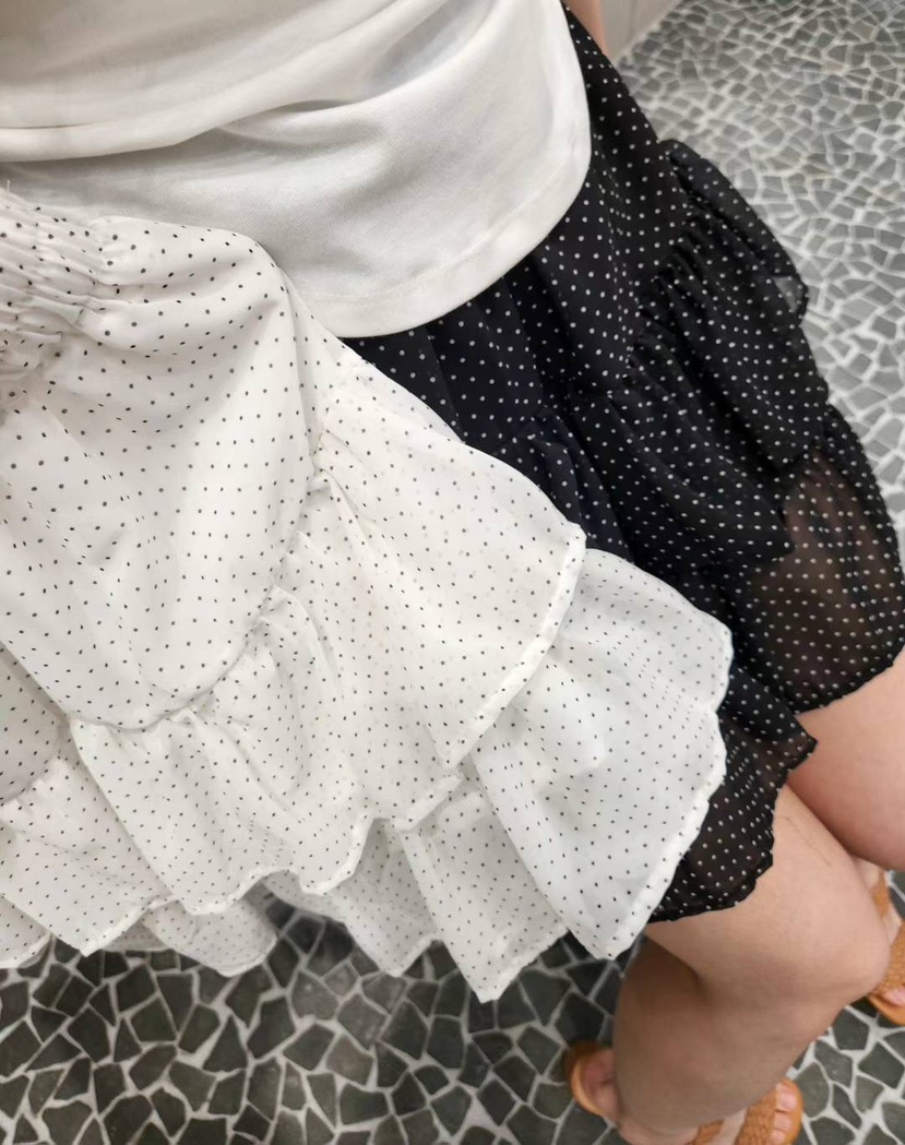 LULULALLA韓國直郵東大門實拍女裝新款人氣休閑熱賣24春夏短裙LULULALLA短裙