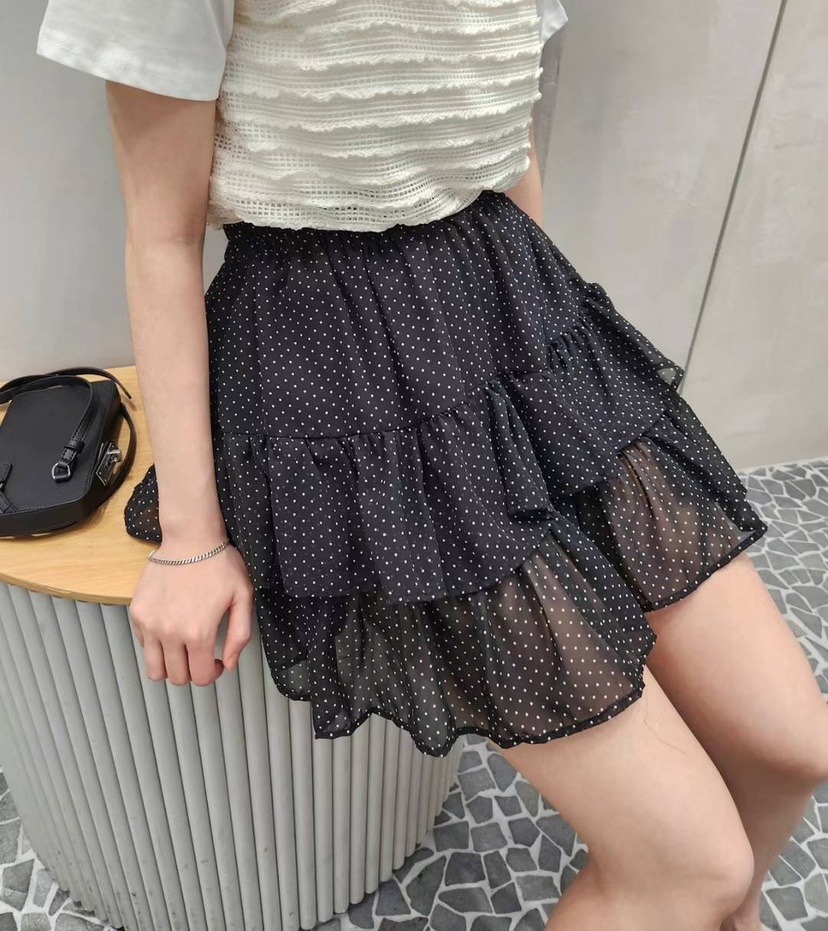 LULULALLA韓國直郵東大門實拍女裝新款人氣休閑熱賣24春夏短裙LULULALLA短裙