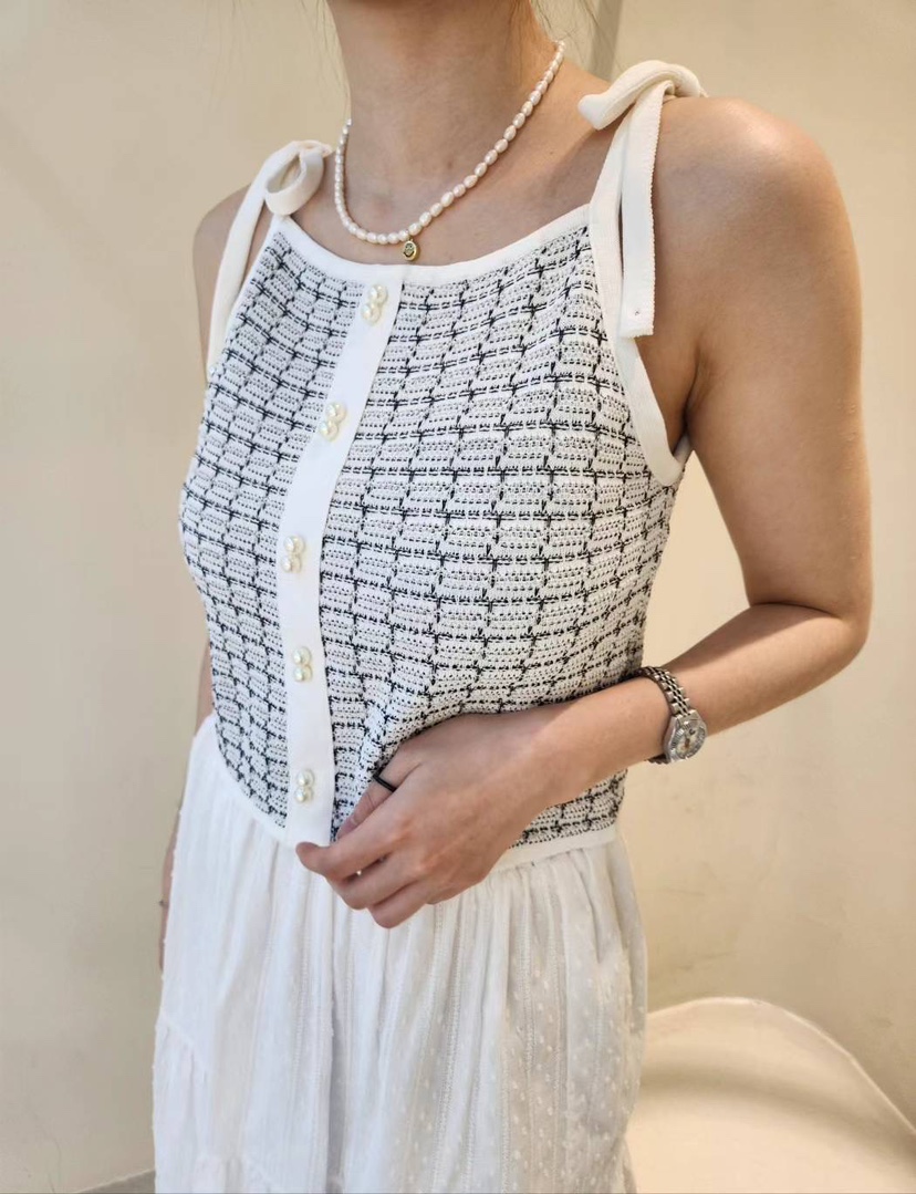 LULULALLA直郵韓國代購女裝新款職業人氣真品休閑推薦吊帶背心LULULALLA吊帶/背心