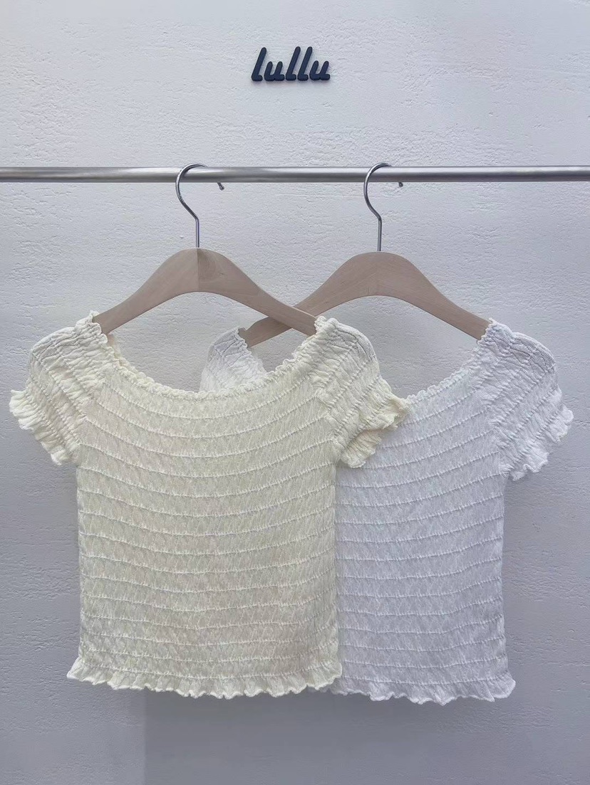 LULULALLA韓國直郵東大門實拍女裝新款熱賣真品休閑推薦T恤LULULALLAT恤