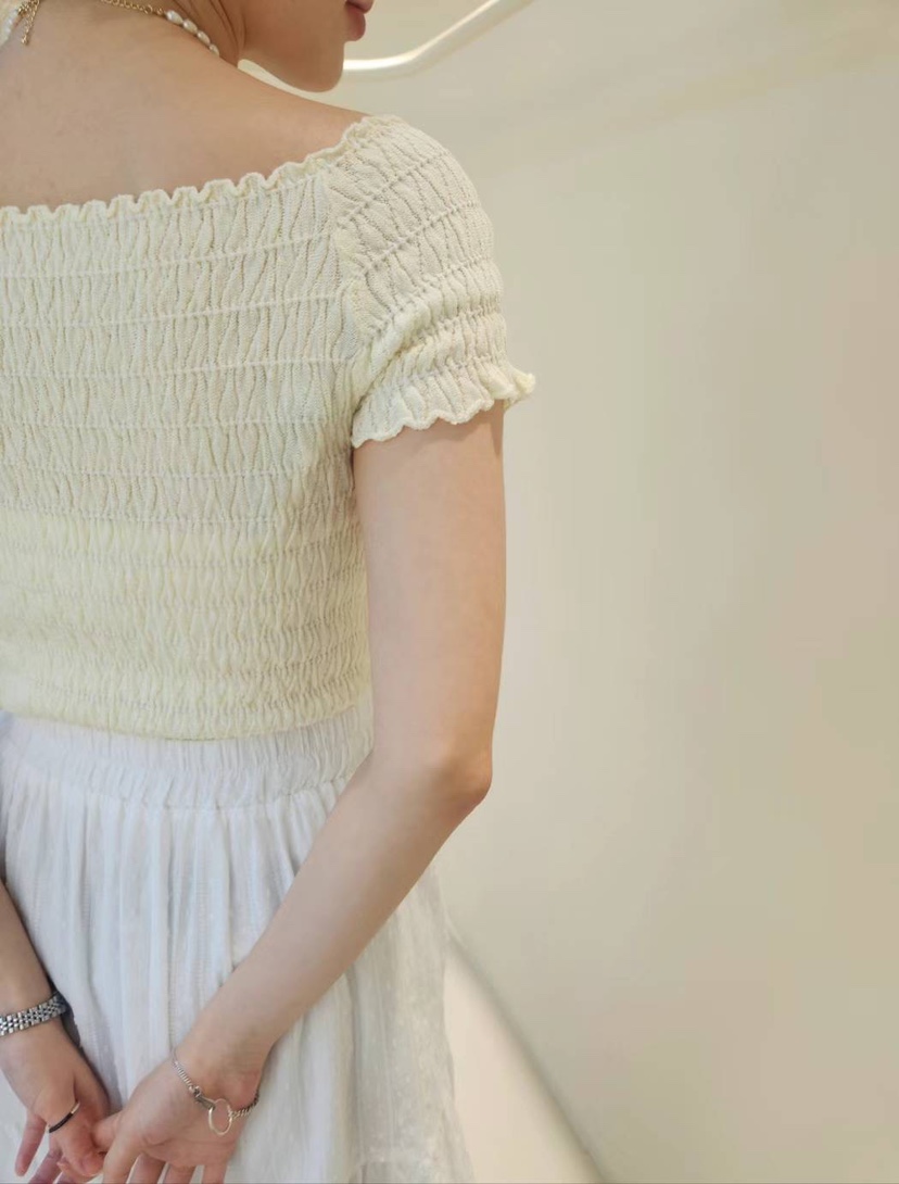 LULULALLA韓國直郵東大門實拍女裝新款熱賣真品休閑推薦T恤LULULALLAT恤