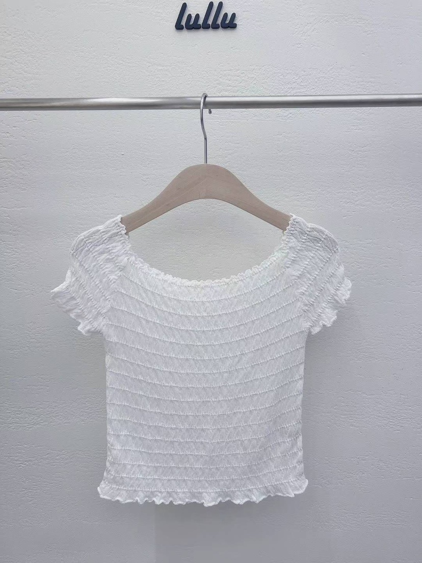 LULULALLA韓國直郵東大門實拍女裝新款熱賣真品休閑推薦T恤LULULALLAT恤圖色2