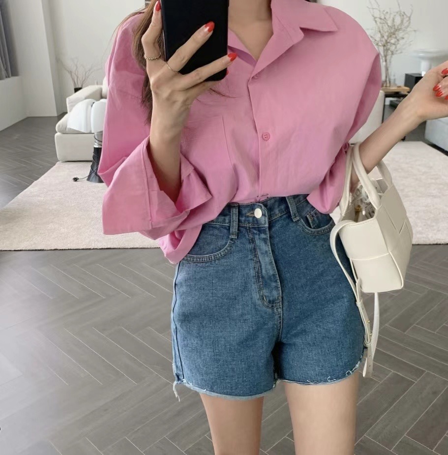 LUVLUV-럽럽-OT韓國直郵東大門代購女裝新品真品襯衫蕾絲衫LUVLUV襯衫/蕾絲衫