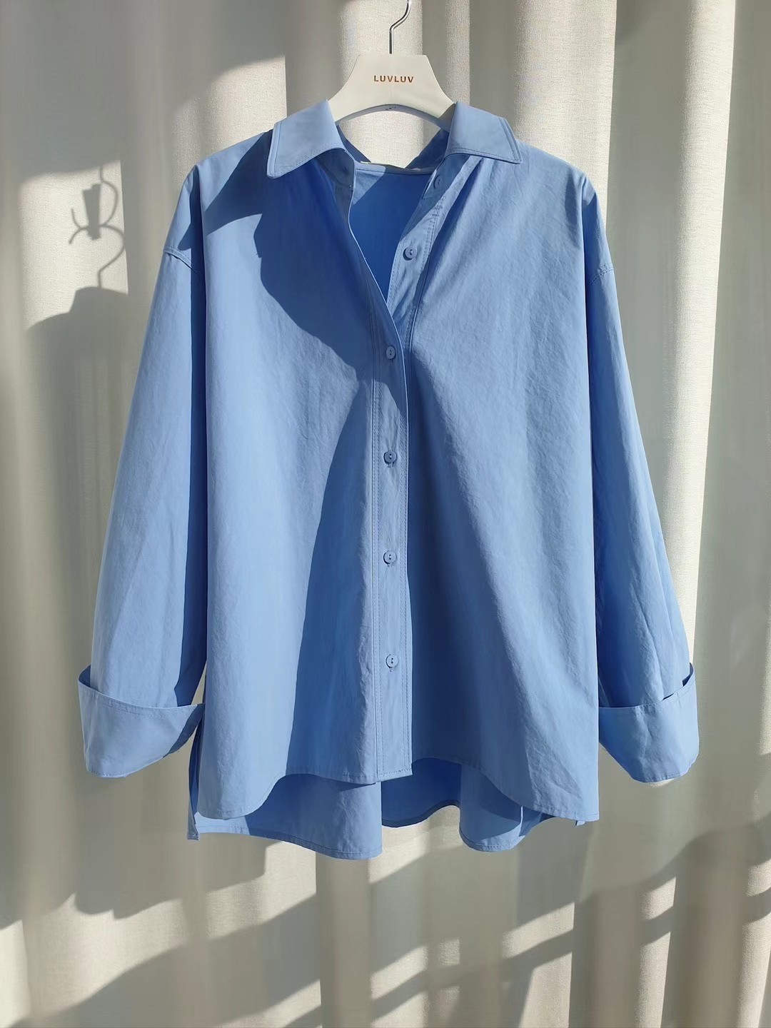 LUVLUV-럽럽-OT韓國直郵東大門代購女裝新品真品襯衫蕾絲衫LUVLUV襯衫/蕾絲衫圖色2