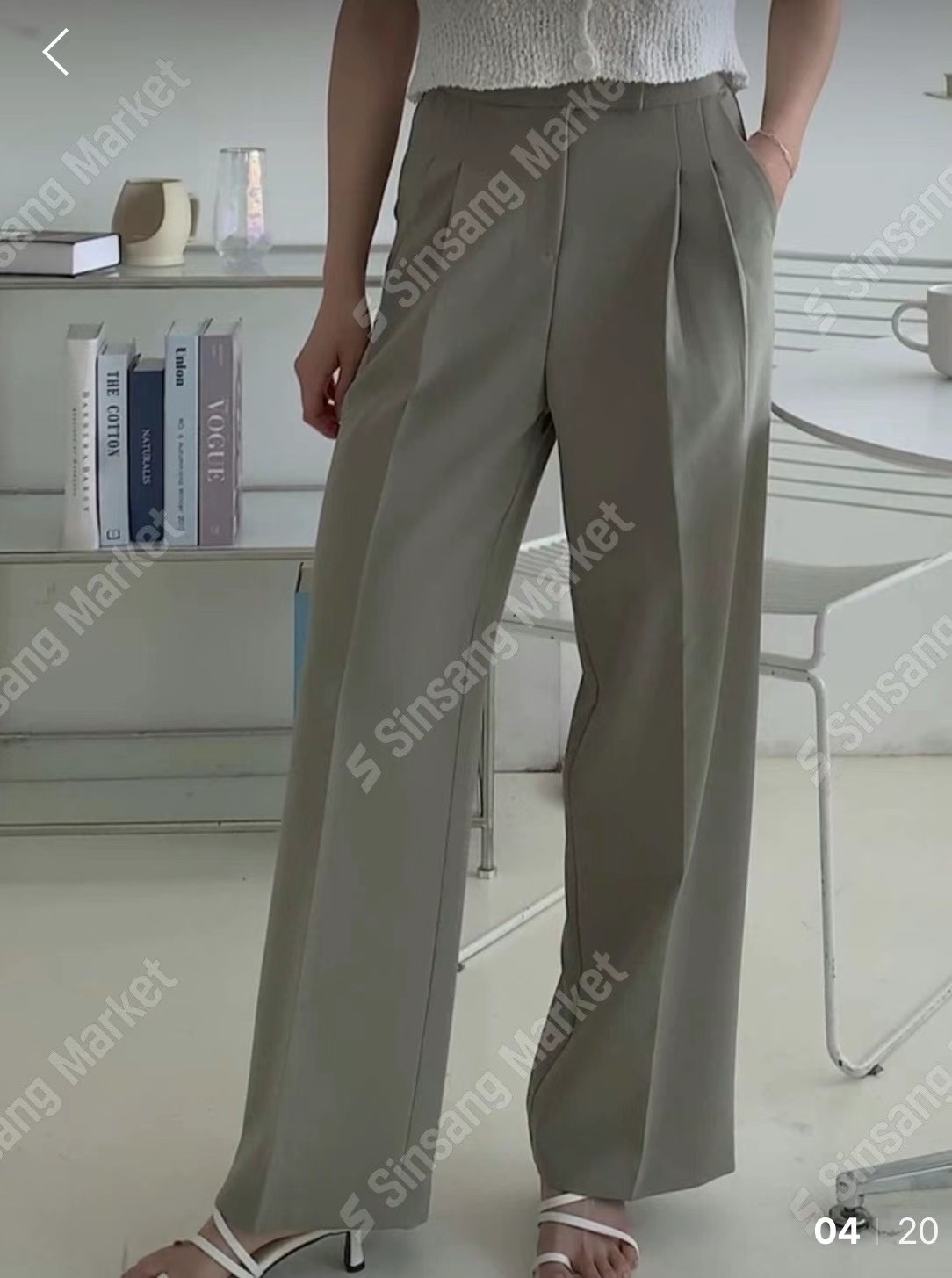 LUVLUV-럽럽-OT韓國直郵東大門代購女裝新品休閑正裝褲西褲LUVLUV正裝褲/西褲