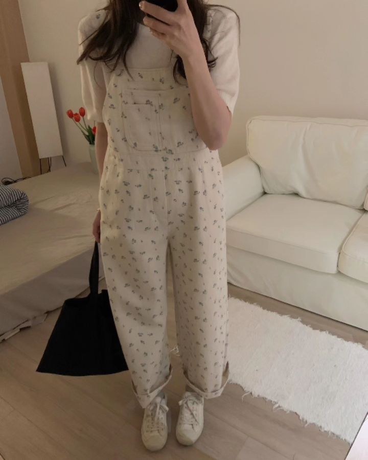 STAY HERE韓國直郵東大門代購女裝新款時尚職業推薦背帶褲LOVE SOME-OT背帶褲