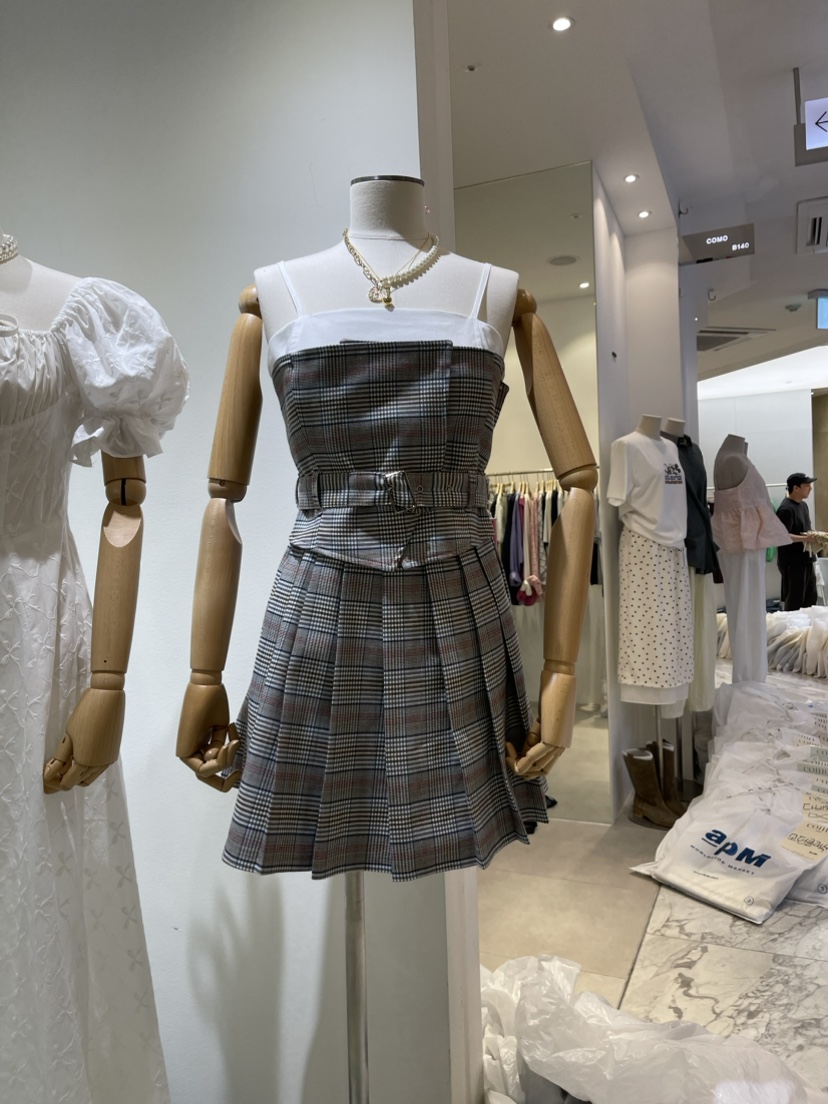 TYCHE韓國直郵東大門代購女裝新品休閑熱賣人氣職業真品連衣裙TYCHE連衣裙圖色2