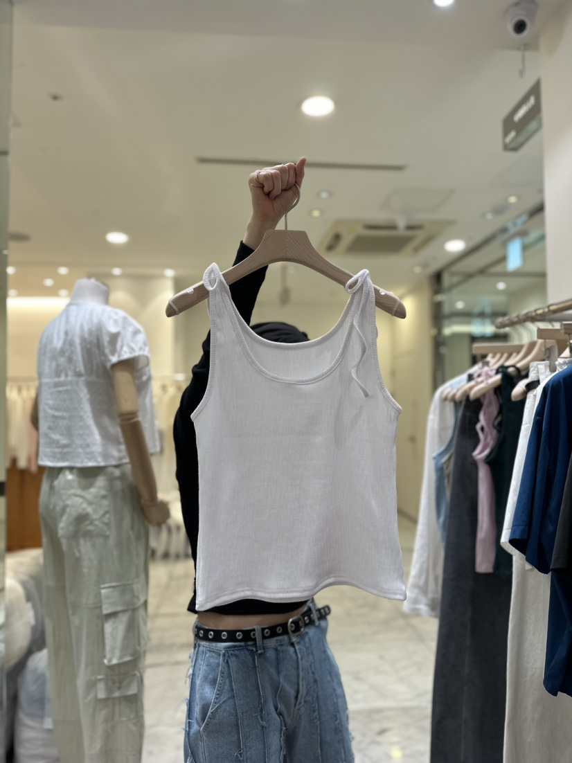 Vibelle韓國直郵東大門實拍女裝新款職業真品人氣推薦吊帶背心VIBELLE吊帶/背心圖色2