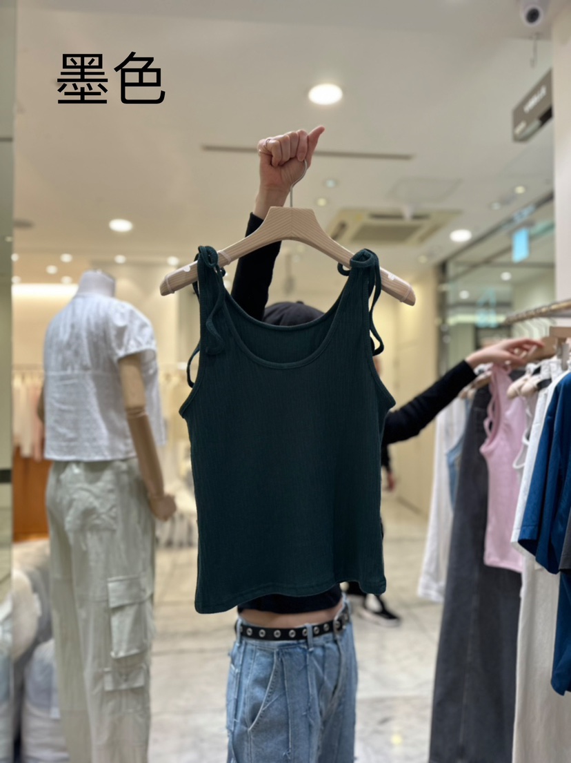 Vibelle韓國直郵東大門實拍女裝新款職業真品人氣推薦吊帶背心VIBELLE吊帶/背心圖色4