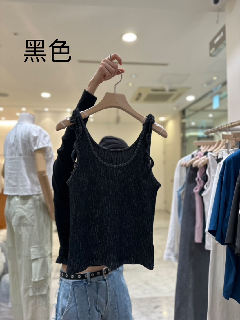 Vibelle韓國直郵東大門實拍女裝新款職業真品人氣推薦吊帶背心VIBELLE吊帶/背心圖色5