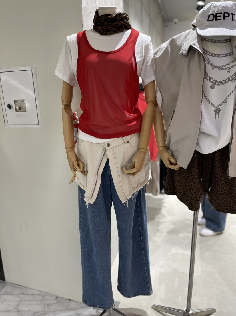 VANTA韓國直郵東大門實拍女裝新品24春夏真品熱賣吊帶背心VANTA吊帶/背心