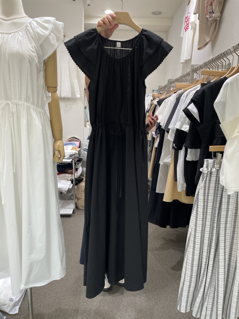VILLABUTTON韓國直郵女裝新品24春夏真品人氣職業連衣裙蕾絲VILLABUTTON連衣裙圖色2
