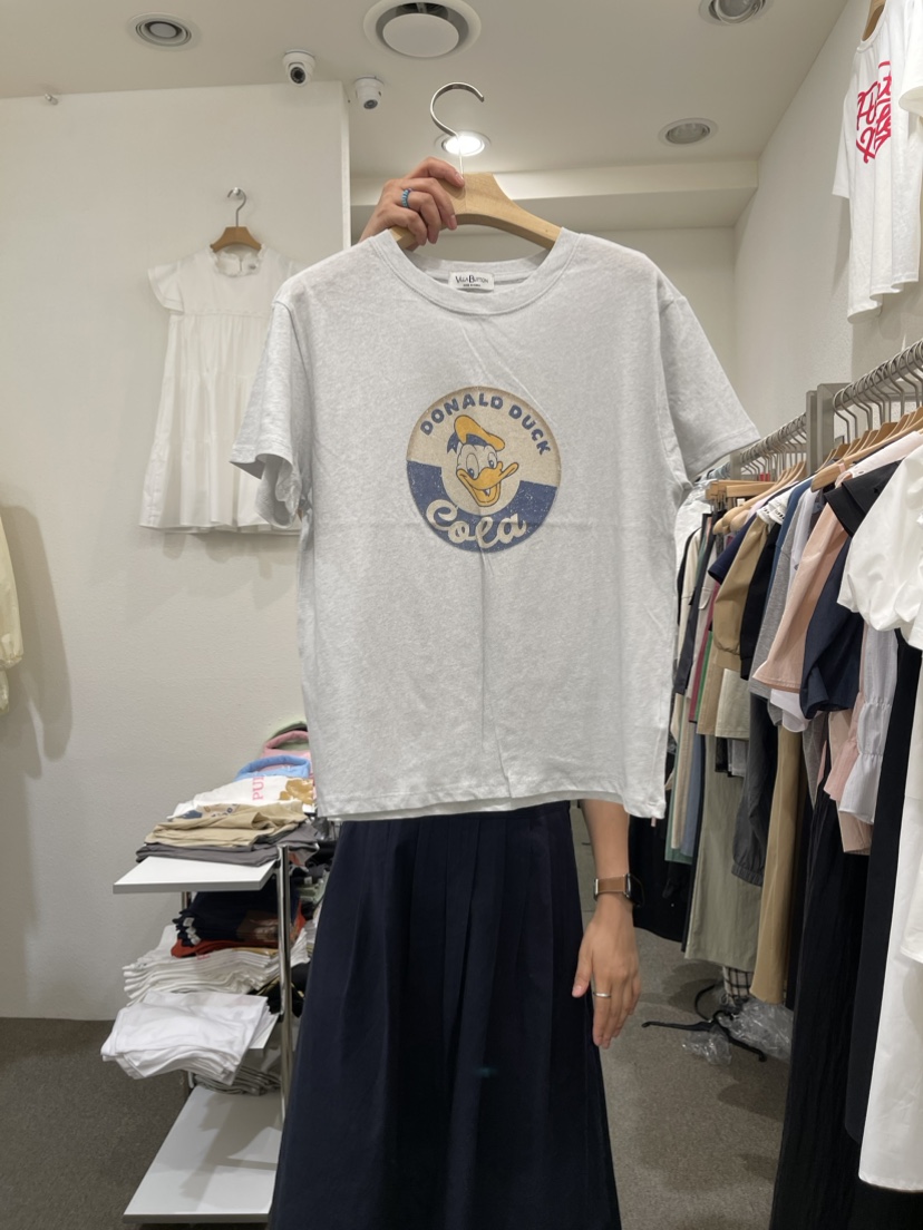 VILLABUTTON直郵韓國代購女裝新品推薦時尚真品職業T恤復古VILLABUTTONT恤