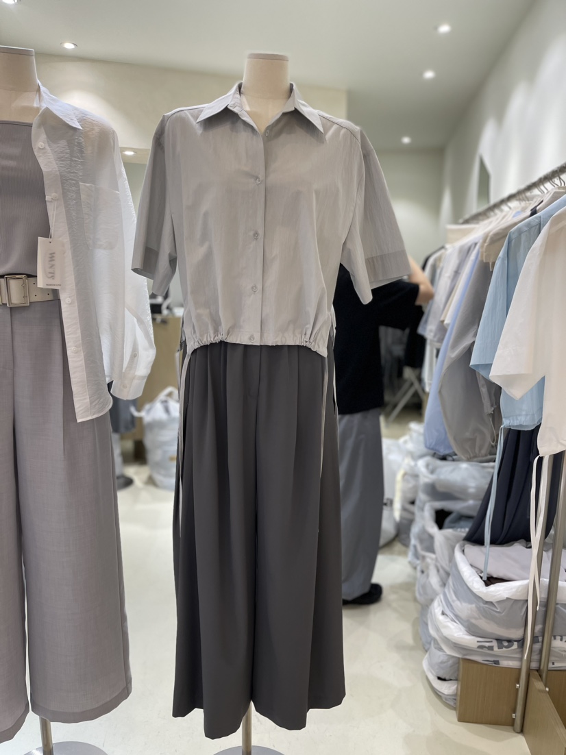WANTS直郵韓國代購女裝新款人氣真品24春夏時尚襯衫蕾絲衫DENISE襯衫/蕾絲衫