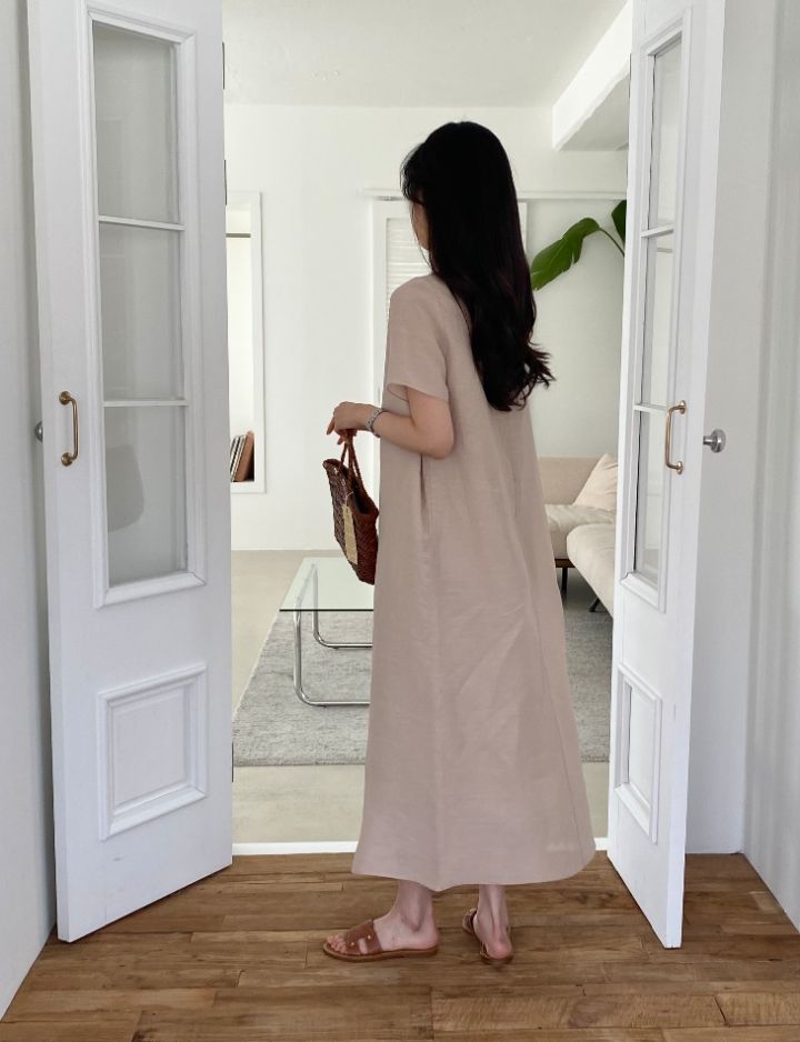 DORI韓國直郵東大門代購女裝新款時尚熱賣人氣連衣裙歐根紗OURR連衣裙